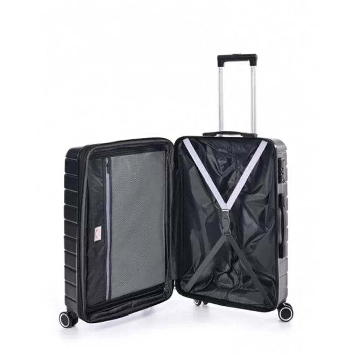 Arogado by Jump Koffer E24 66 cm Esco Zwart Arogado by Jump Koffer E24 66 cm Esco Zwart