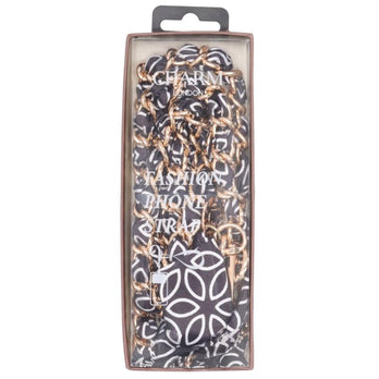 Charm Telefoonkoord 24672 Zwart/Wit 105 Charm Telefoonkoord 24672 Zwart/Wit 105