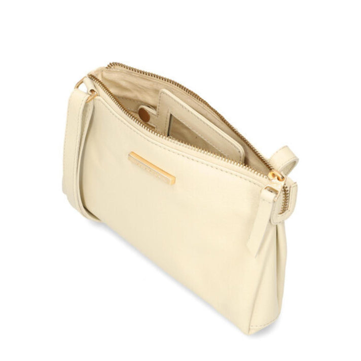 Fred de la Bretoniere Tasje rits FR003501843W Lenny Off white Fred de la Bretoniere Tasje rits FR003501843W Lenny Off white