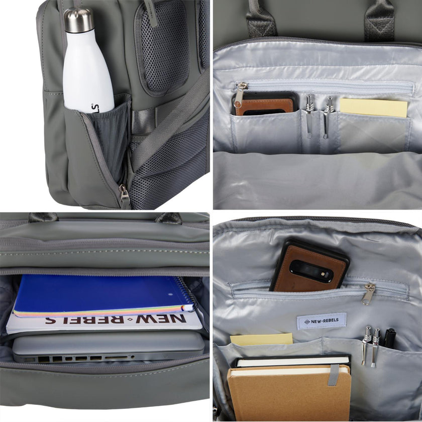 New Rebels Laptoprugzak 51.1315 Milwaukee Antracite 38
