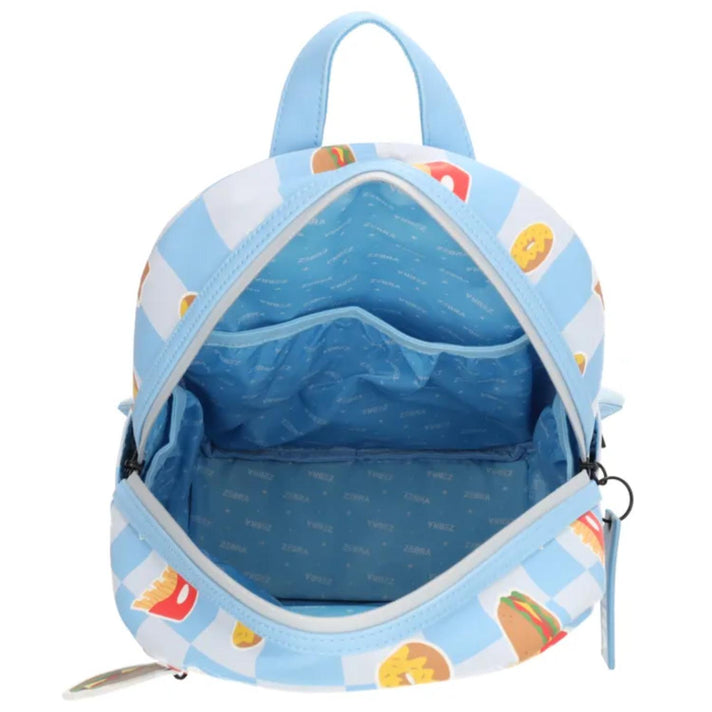 Zebra Trends Kinderrugzak 25488 Fast Food 213 Zebra Trends Kinderrugzak 25488 Fast Food 213