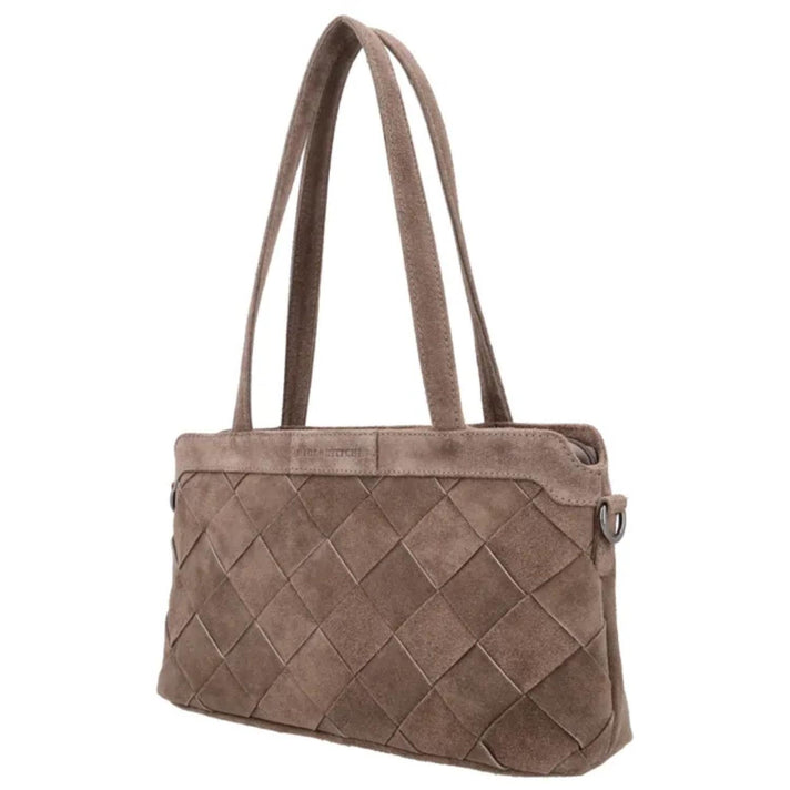 Hide & Stitches Tas 25584 Acadia Donkertaupe Hide & Stitches Tas 25584 Acadia Donkertaupe