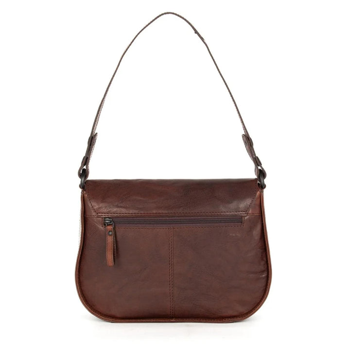 Spikes&Sparrow Tas klep 481180 Dark brown 01 Spikes&Sparrow Tas klep 481180 Dark brown 01