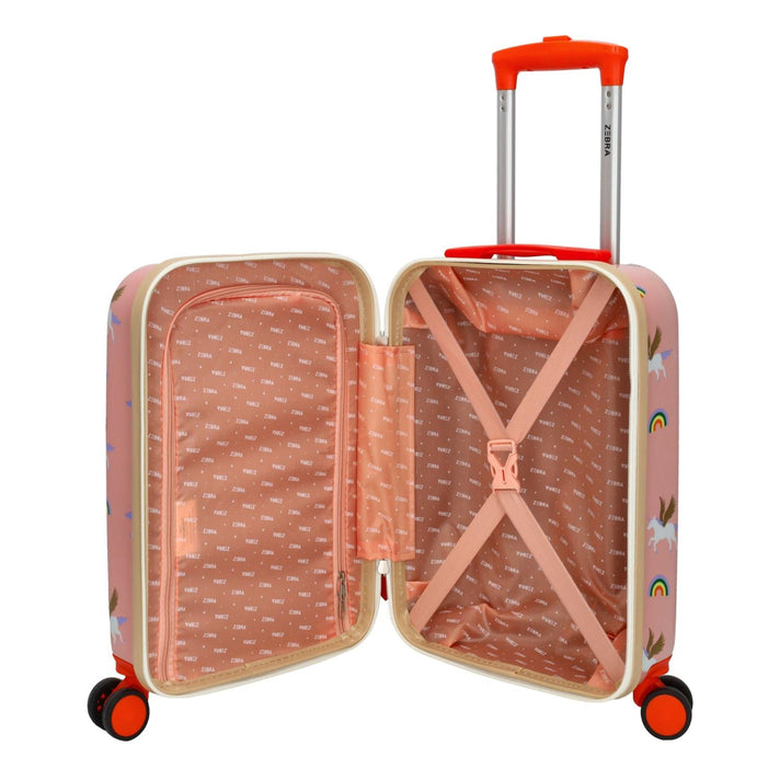 Zebra Trends Koffer 21492 45 cm Roze 009 Zebra Trends Koffer 21492 45 cm Roze 009