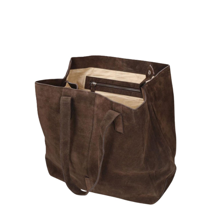 Shabbies Amsterdam Tas SH003700161W Florine suede Dark Brown suede Shabbies Amsterdam Tas SH003700161W Florine suede Dark Brown suede