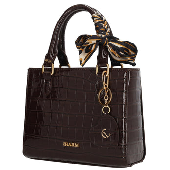 Charm Tas W01385 Knightsbridge Donkerbruin 097 Charm Tas W01385 Knightsbridge Donkerbruin 097