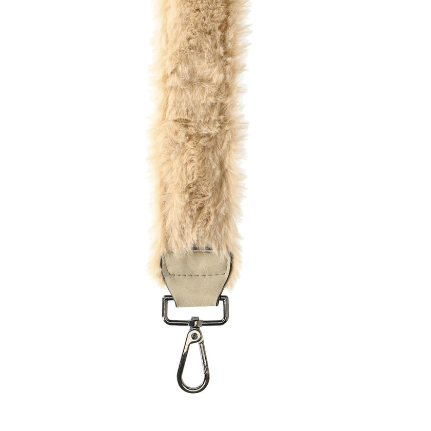 Enrico Benetti Schouderriem 88009 Faux fur Licht Taupe 117