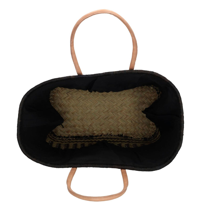 Beagles Rieten mand 23892 Zwart 001
