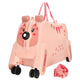 Zebra Trends Koffer W01208 Roze 009