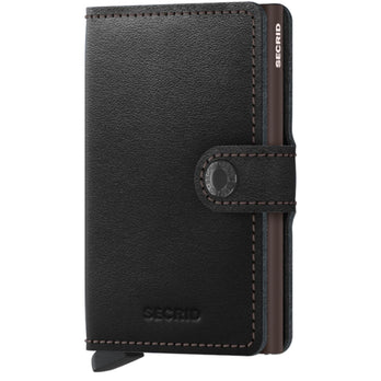 Secrid Pasjeshouder Miniwallet Original Black-Brown Secrid Pasjeshouder Miniwallet Original Black-Brown