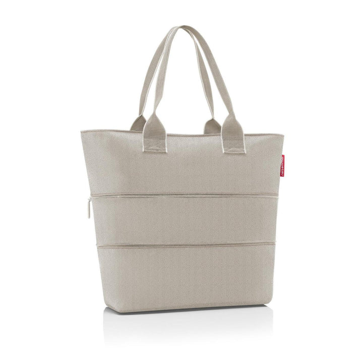 Reisenthel Tas Shopper E1 Herringbone Sand 6049 Reisenthel Tas Shopper E1 Herringbone Sand 6049
