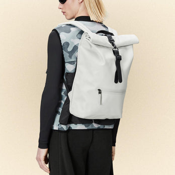 Rains Rugzak 13320 Rolltop Rucksack 45 Ash Rains Rugzak 13320 Rolltop Rucksack 45 Ash