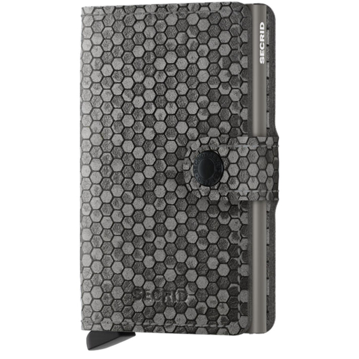 Secrid Pasjeshouder Miniwallet* Hexagon Grey Secrid Pasjeshouder Miniwallet* Hexagon Grey