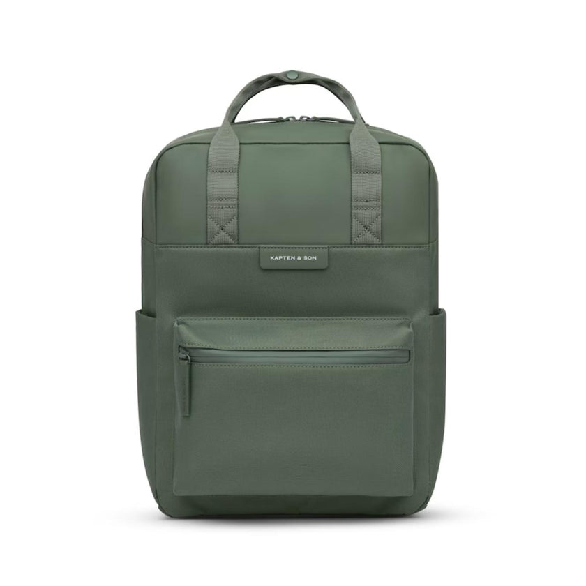 Kapten & Son Laptoprugzak Bergen Pro Dusty green