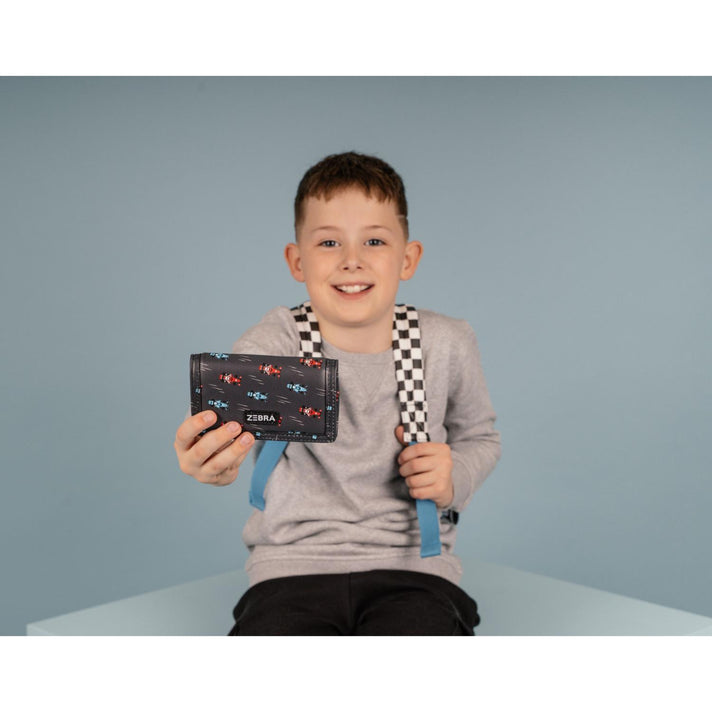 Zebra Trends Portemonnee 22711 Raceauto Zwart 175 Zebra Trends Portemonnee 22711 Raceauto Zwart 175