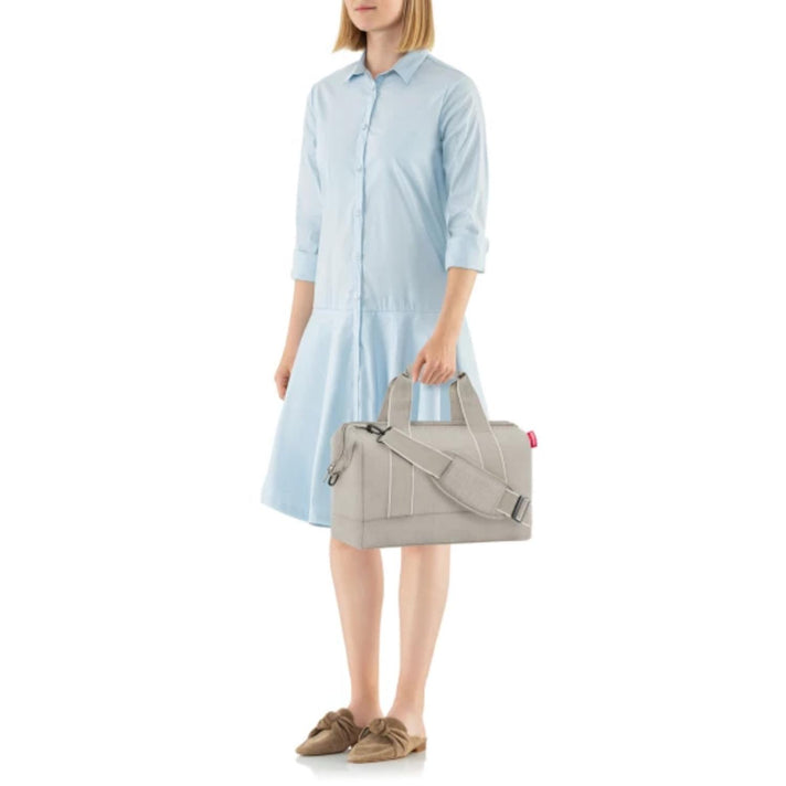 Reisenthel Reistas Allrounder M Herringbone Sand 6049 Reisenthel Reistas Allrounder M Herringbone Sand 6049