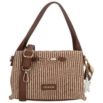 Charm Tas 25348 Santorini Bruin 006 Charm Tas 25348 Santorini Bruin 006