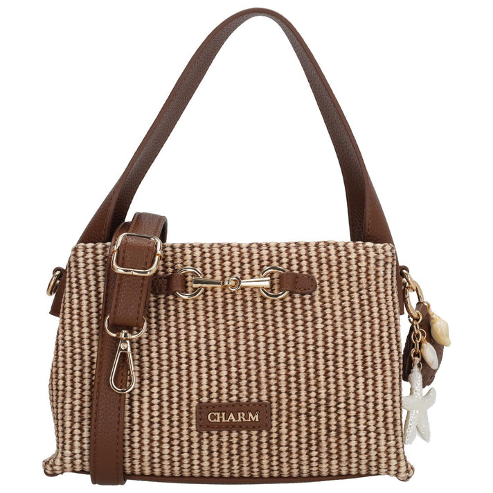 Charm Tas 25348 Santorini Bruin 006 Charm Tas 25348 Santorini Bruin 006