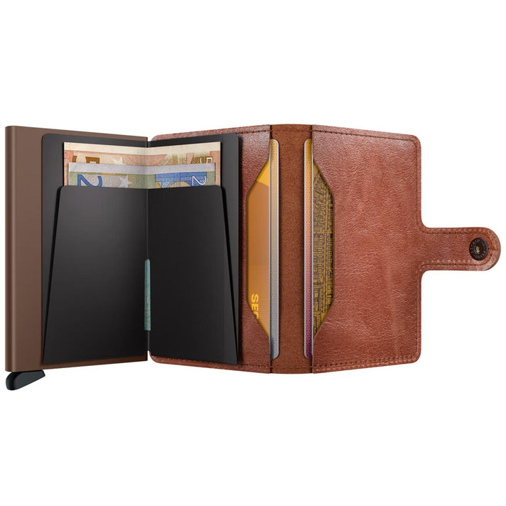 Secrid Pasjeshouder Miniwallet Vintage Cognac Brown Secrid Pasjeshouder Miniwallet Vintage Cognac Brown