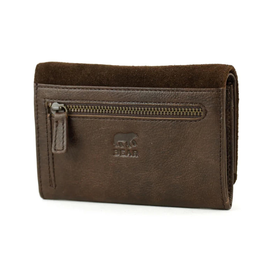 Bear Design Portemonnee SU22770 Flappie Brown