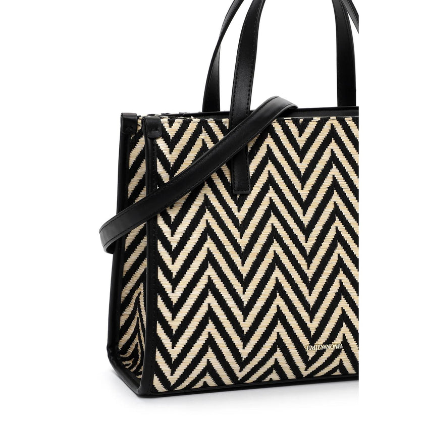 Emily & Noah Tas 65042 Esperanza Zwart/taupe 109