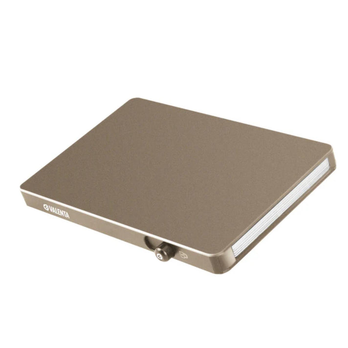 Valenta Pasjeshouder Cardprotector MagSafe Aluminum Naturel Titanium Valenta Pasjeshouder Cardprotector MagSafe Aluminum Naturel Titanium