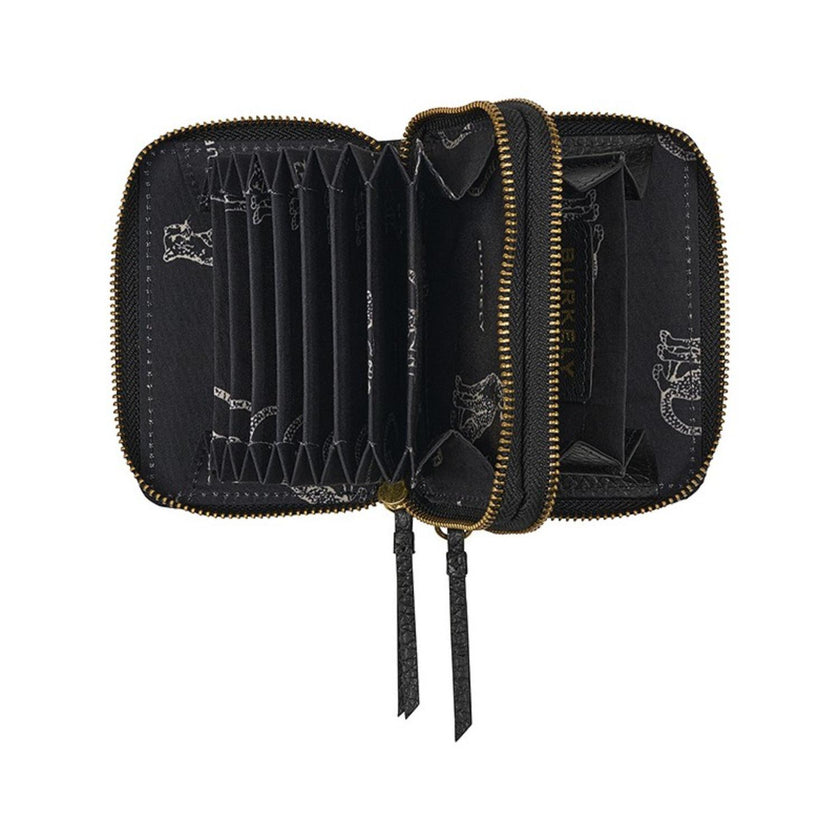 Burkely Portemonnee 1000632 Double zip around 10 Zwart