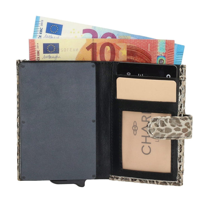 Charm Creditcardetui 19208 Camberwell Zilver Leopard Charm Creditcardetui 19208 Camberwell Zilver Leopard