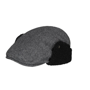 Barts Pet met oorflappen 4121 Monzonite Black 4011 Barts Pet met oorflappen 4121 Monzonite Black 4011