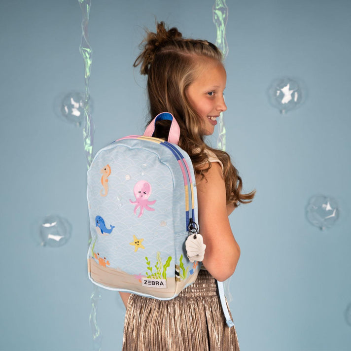 Zebra Trends Rugzak 22989 Licht Blauw 018 Zebra Trends Rugzak 22989 Licht Blauw 018