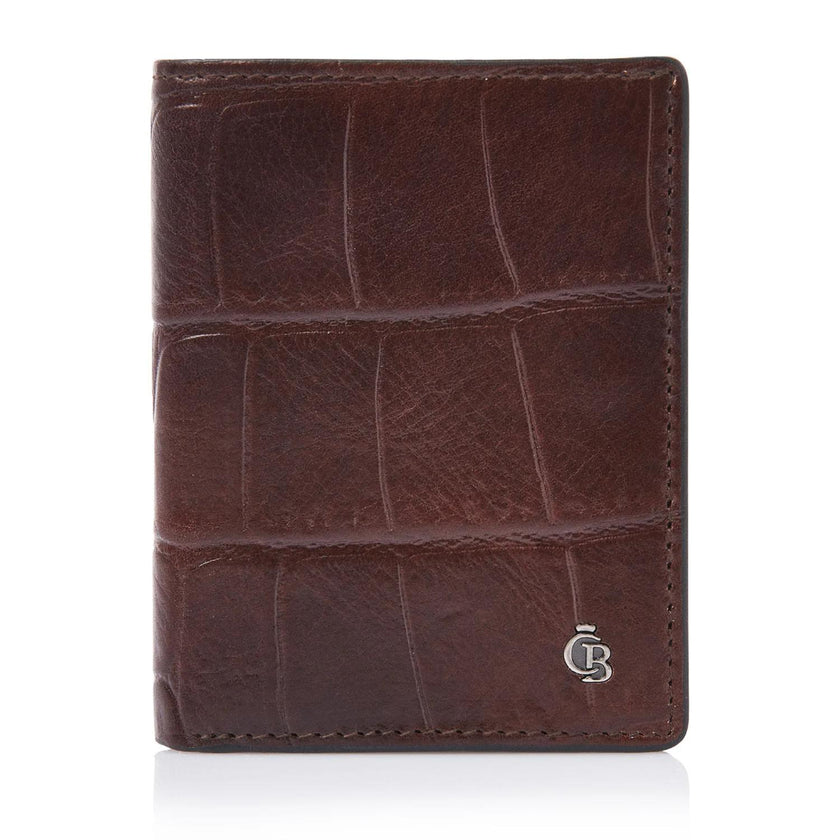 Castelijn en Beerens Creditcard etui 46 0855 Croco Mocca