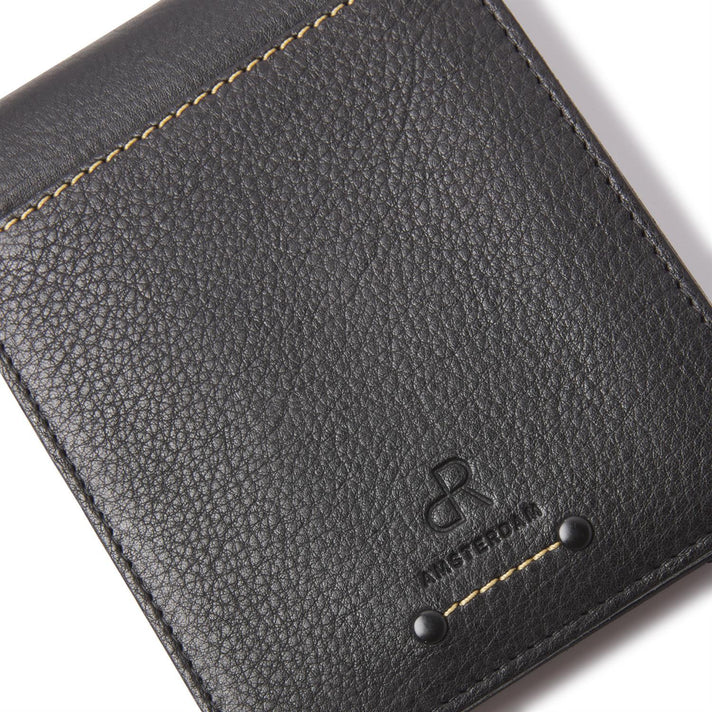 De Rooy Amsterdam Portemonnee 93559 Black De Rooy Amsterdam Portemonnee 93559 Black