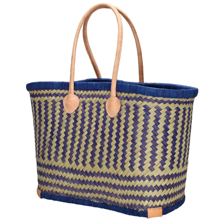 Beagles Rieten mand 23892 Blauw 002 Beagles Rieten mand 23892 Blauw 002