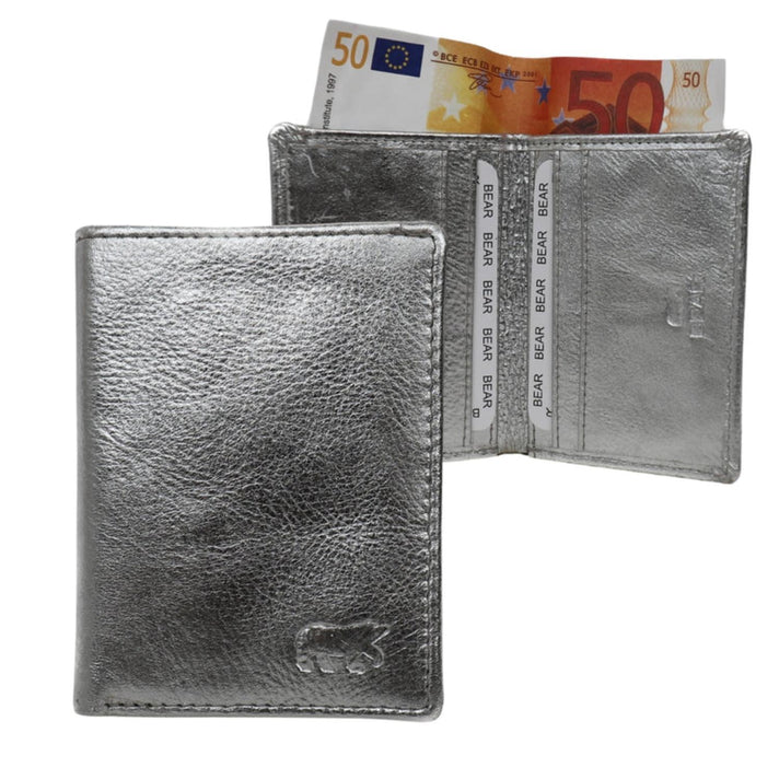 Bear Design Creditcard etui CP7040 Cas Zilver Bear Design Creditcard etui CP7040 Cas Zilver