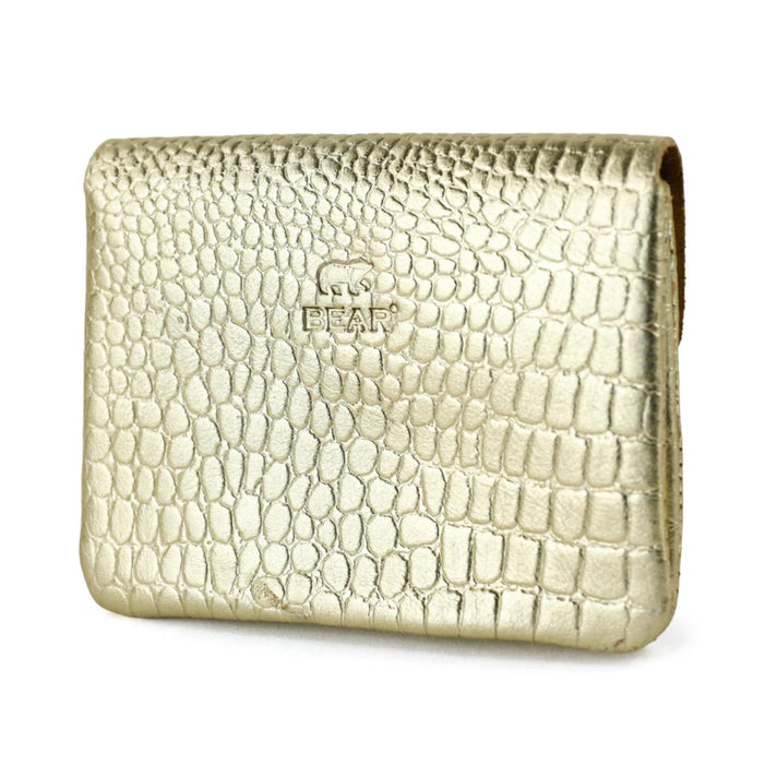 Bear Design Portemonnee CP8054 Pietje Croco champagne Bear Design Portemonnee CP8054 Pietje Croco champagne
