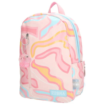 Zebra Trends Kinderrugzak 25489 Wavy Pastel 201 Zebra Trends Kinderrugzak 25489 Wavy Pastel 201