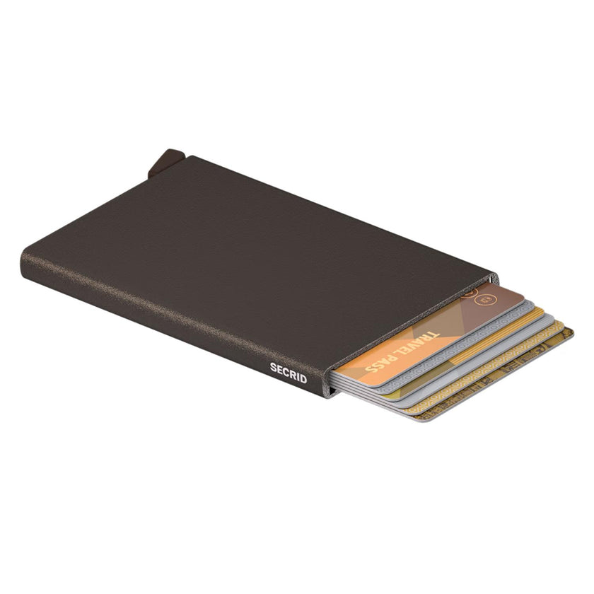 Secrid Pasjeshouder Cardprotector Powder Powder Brown