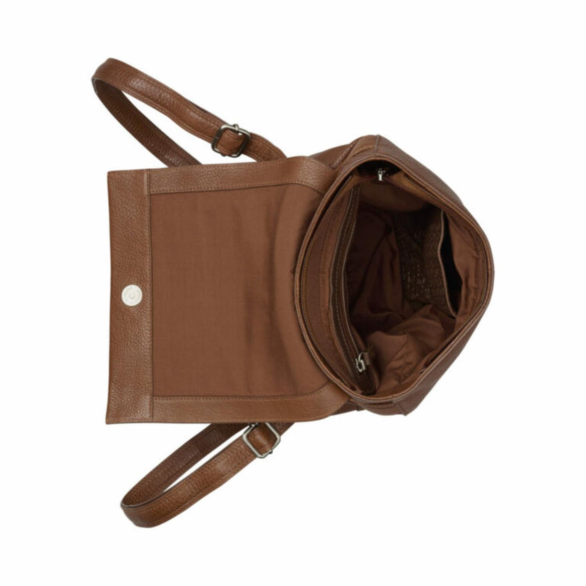 Burkely Rugzak crossover 1000842 Rugzak crossover Chestnut