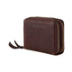 Burkely Portemonnee 8001337 Wallet S double zip 20 Brown