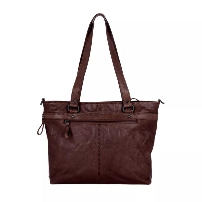 Spikes&Sparrow Shopper 501160 Donkerbruin 01