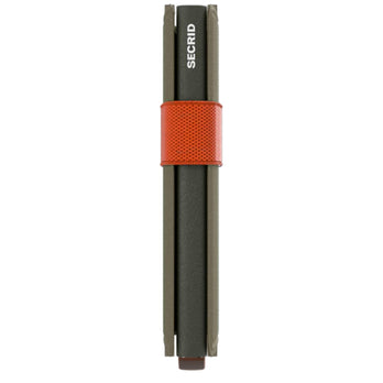 Secrid Pasjeshouder Bandwallet LIBA Green-Orange Secrid Pasjeshouder Bandwallet LIBA Green-Orange
