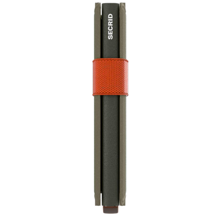 Secrid Pasjeshouder Bandwallet LIBA Green-Orange Secrid Pasjeshouder Bandwallet LIBA Green-Orange