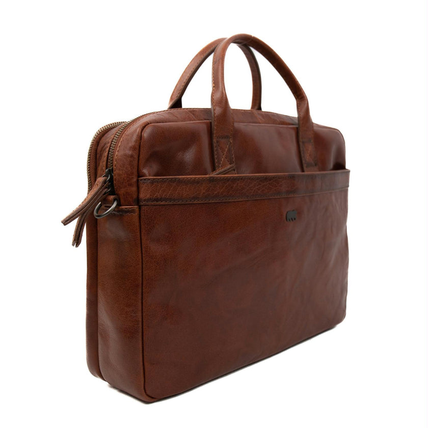 Bear Design Laptoptas AD43108 Quinn Cognac