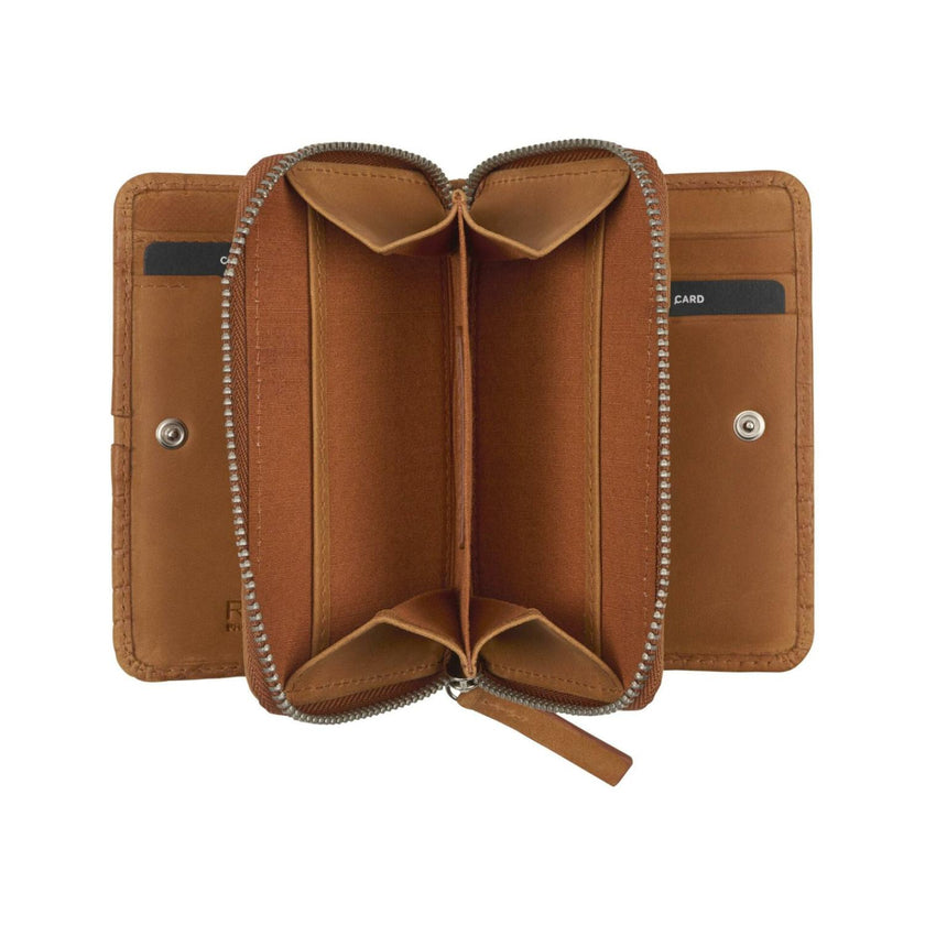 Burkely Portemonnee 1000855 Double billfold wallet Cognac