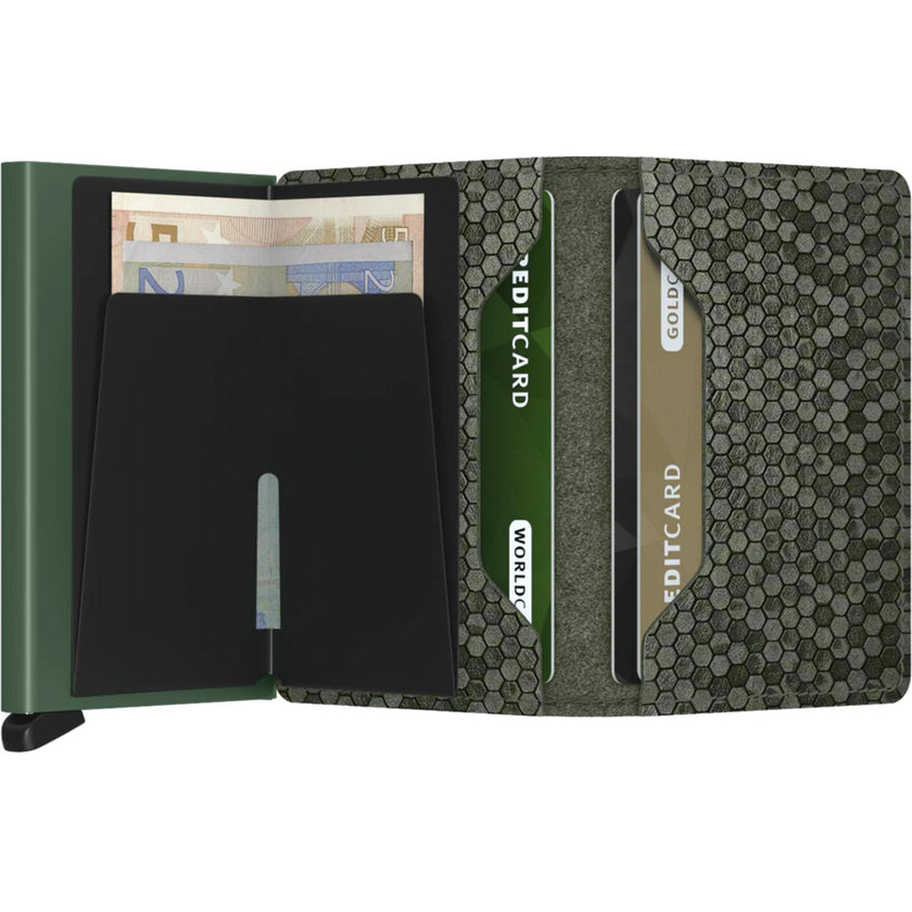 Secrid Pasjeshouder Slimwallet* Hexagon Green