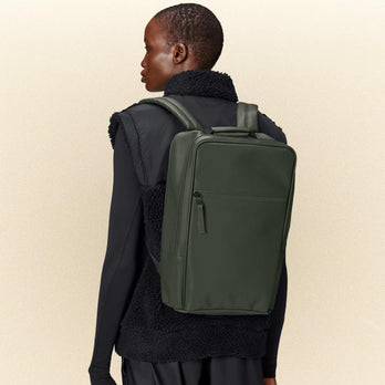 Rains Rugzak 12310 Book Backpack 03 Green Rains Rugzak 12310 Book Backpack 03 Green