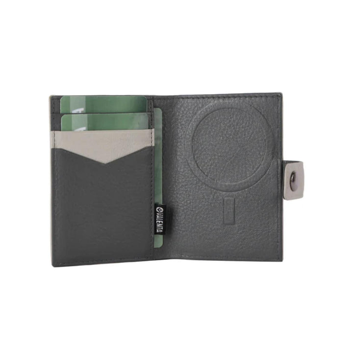 Valenta Creditcardetui Card wallet MagSafe Luxe Off White Valenta Creditcardetui Card wallet MagSafe Luxe Off White