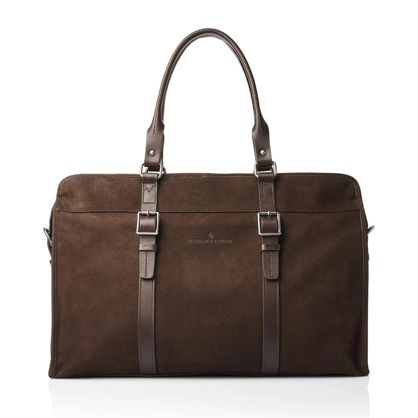 Castelijn en Beerens Reistas 53 9311 Nubuck weekender Mocca