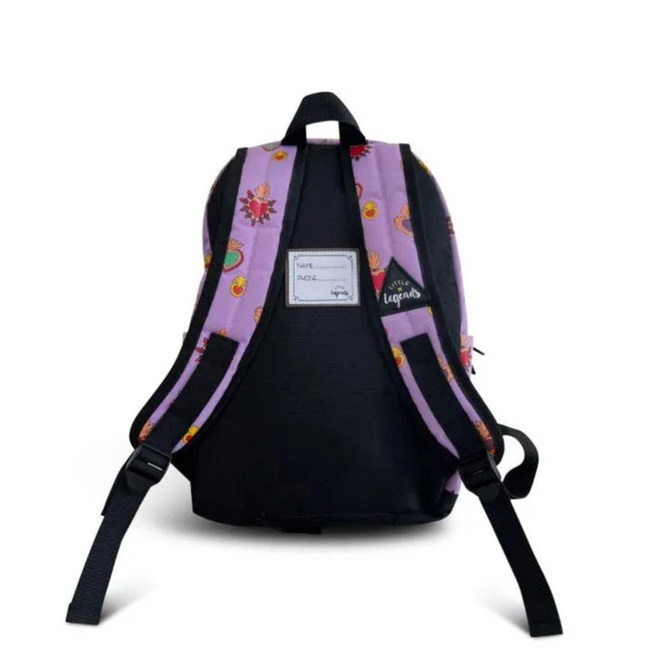 Little Legends Rugzak LL2011 Backpack L Milagros Heart Lila 10 Little Legends Rugzak LL2011 Backpack L Milagros Heart Lila 10