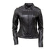 Dekkers ledermode Dames jas Chessy lam Zwart
